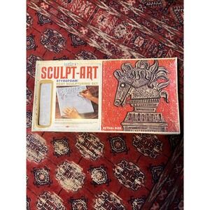 Vintage 1967 Eldon Sculpt-Art Styrofoam Heat Sculpturing Set NEW Sealed 9420:800